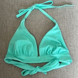 Victoria’s Secret tie halter bikini top